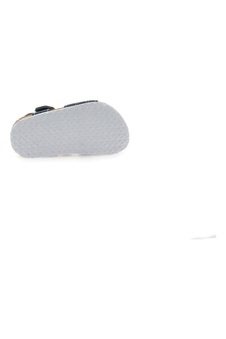 Sandali blu con doppia fascia e fibbia regolabile Pitt Kids 14128