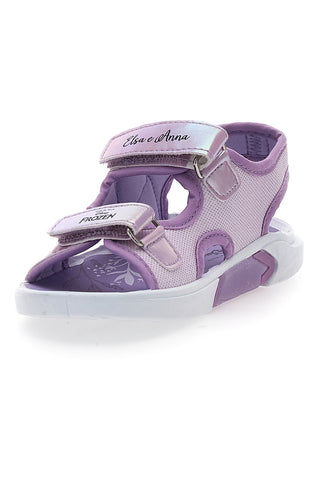 Sandali Viola Con Strappo in Velcro Frozen D4310661