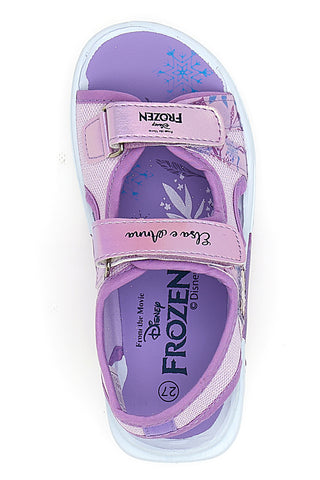 Sandali Viola Con Strappo in Velcro Frozen D4310661