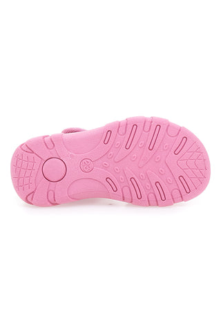 Rosa Sandalen mit Minnie-Print und Klettverschluss Disney D3010533T