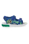 Blaue Sandalen mit Lichtern Dinosaurier S8020137S