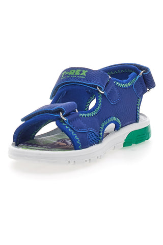Blaue Sandalen mit Lichtern Dinosaurier S8020137S