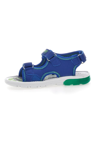 Blaue Sandalen mit Lichtern Dinosaurier S8020137S
