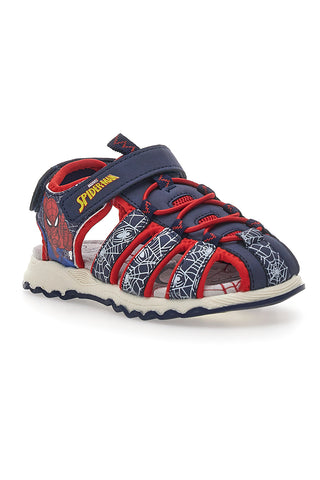 Spiderman-Sandalen mit Klettverschluss, blau, R1310531
