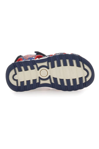 Spiderman-Sandalen mit Klettverschluss, blau, R1310531