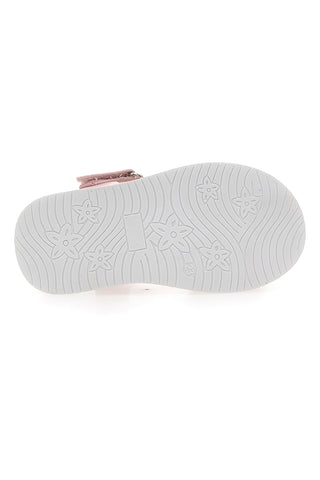 Rosa Glitzer-Sandalen mit Klettverschluss Pitt Kids 39G2521S