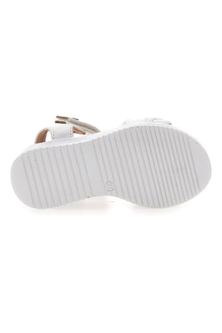 Sandali bianchi con catena PITT KIDS 39G2532S