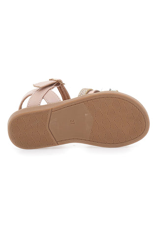 Sandali rosa con fasce multicolor Pitt Kids 39G2551S
