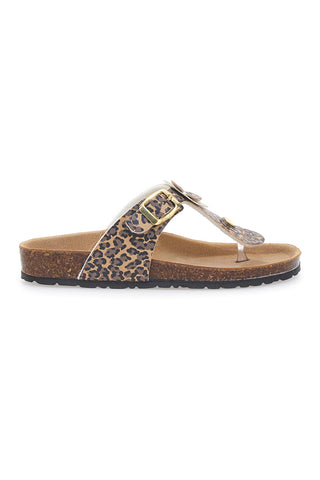 Leoparden-Flip-Flops, hergestellt in Italien, PITT KIDS 45261LET