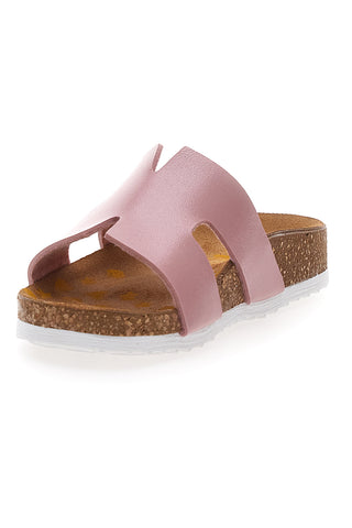 Rosa Hausschuhe mit Pittarello Bio-Band 257A800SR