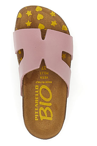 Rosa Hausschuhe mit Pittarello Bio-Band 257A800SR