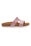 Ciabatte rosa con fascia e sottopiede anatomico PITTARELLO BIO 257A800SR