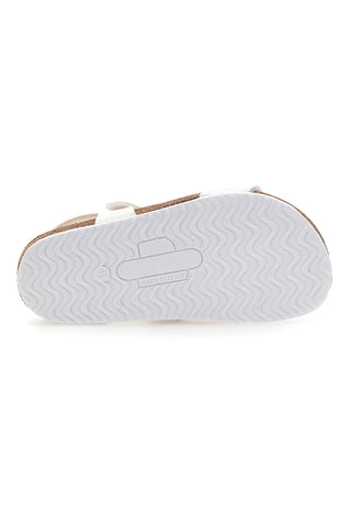 Sandali bianchi con strass Pittarello Bio 257A010SR