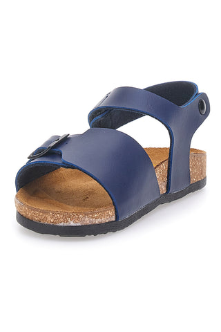 Sandali blu con fibbia e cinturino regolabile Pittarello Bio 257A080SR