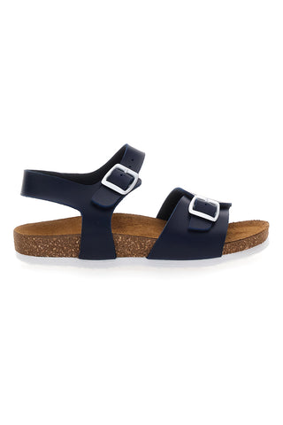 Blaue Sandalen mit Riemen Made in Italy Pittarello Bio 257A066SR