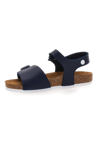 Blaue Sandalen mit Riemen Made in Italy Pittarello Bio 257A066SR