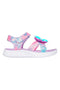 Fliederfarbene Sandalen mit Schmetterlingsfarben Skechers Jumpsters Sandale Butterfly Brights