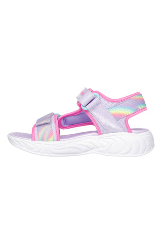 Lila Sandalen mit Lichtern Skechers Dreamy Unicorns