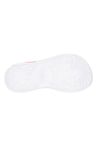 Lila Sandalen mit Lichtern Skechers Dreamy Unicorns