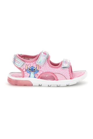 Sandali rosa con strappi Stitch D14369