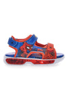 Blaue und rote Sandalen mit Lichtern Spiderman M14485