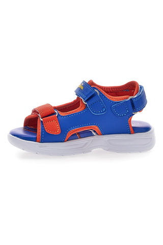 Blaue und rote Sandalen mit Lichtern Spiderman M14485