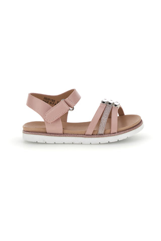 Rosa erste Schritt Sandalen mit Strass Pitt Kinder 392619S