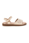 Sandali beige traforato cinturino regolabile Pitt kids 392630S
