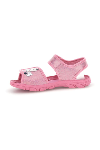 Rosa Sandalen mit Minnie-Print und Minnie-Riemenverschluss D3010815T