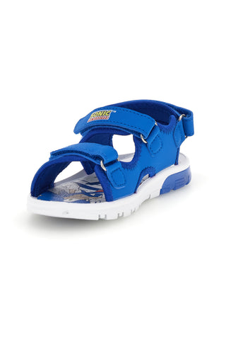 Blaue Sandalen mit Lichtern und Riemen Sonic N9610074S