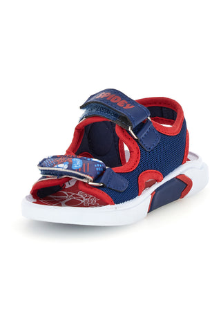Sandali blu e rossi con strappi Spiderman R1310657T10