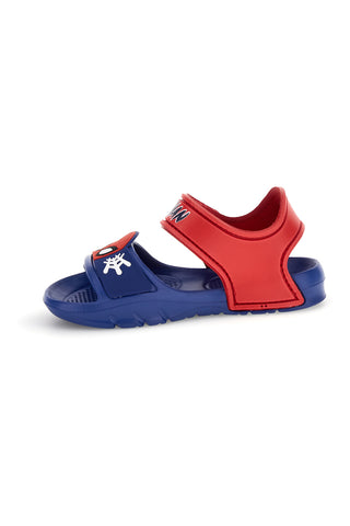 Sandali blu rosso leggero con chiusura a strappo Spiderman R1310681S01