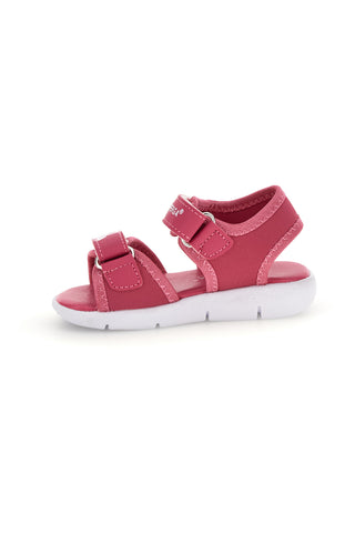 Sandali rosa con chiusura a strappo Superga S63S820