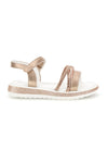 Sandali Oro Rosa con Strass Grazie girl 283585