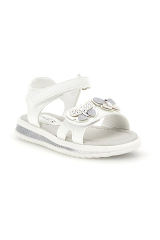 Weiße Sandalen mit Herzapplikation Thank You Girl 218593