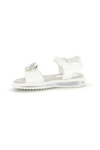 Weiße Sandalen mit Herzapplikation Thank You Girl 218593