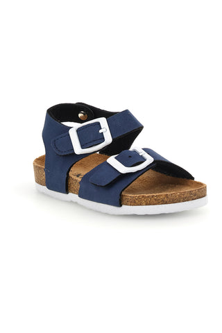 Blaue Sandalen mit Schnallen Pitt Kinder 14466