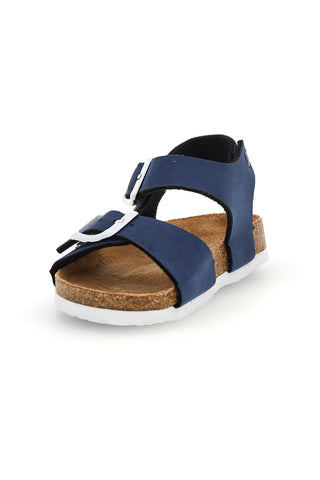 Blaue Sandalen mit Schnallen Pitt Kinder 14466