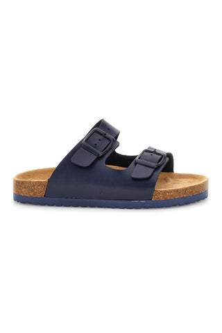 Ciabatte Blu con Doppia Fibbia Pitt kids 14606