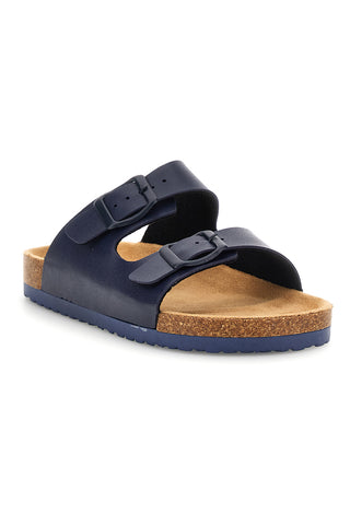 Ciabatte Blu con Doppia Fibbia Pitt kids 14606