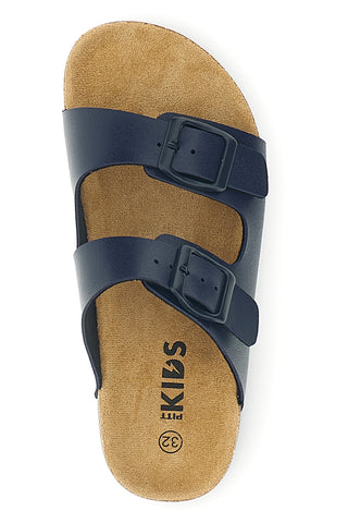 Ciabatte Blu con Doppia Fibbia Pitt kids 14606