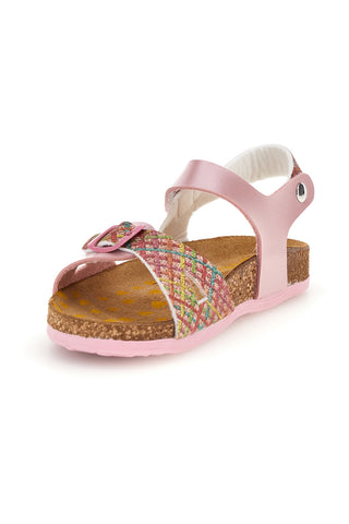 Sandali rosa con fibbie Pittarello bio 257A084SR