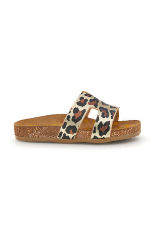 Ciabatte animalier con fascia Pittarello bio 257A800SR
