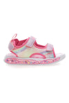 Sandali rosa con luci e strappi Pitt kids 11507