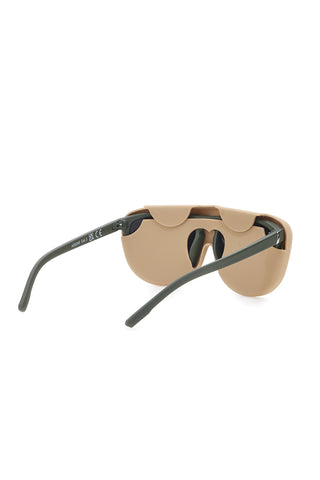 Gelber flexibler Brillenhalter aus Silikon Indigeno Metropolitano 6