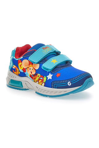 Blaue Sneakers mit Lichtern Topo Gigio 7609