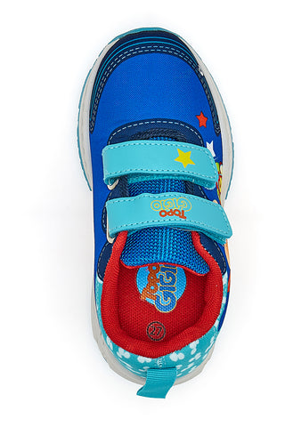 Blaue Sneakers mit Lichtern Topo Gigio 7609
