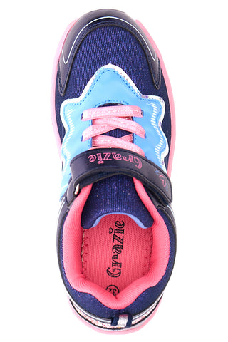 Turnschuhe mit Lichtern Grazie 2224 Blau