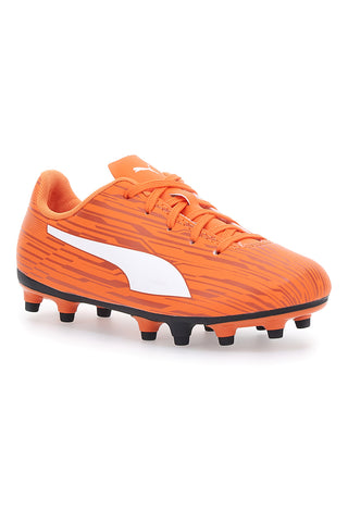 Scarpe da Calcio Arancioni Puma Rapido III FG/AG Jr