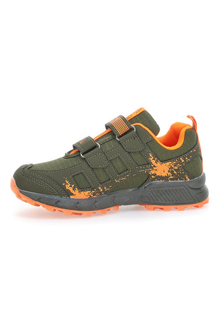 Sneakers Sevenoaks 1573 Verdi e Arancio